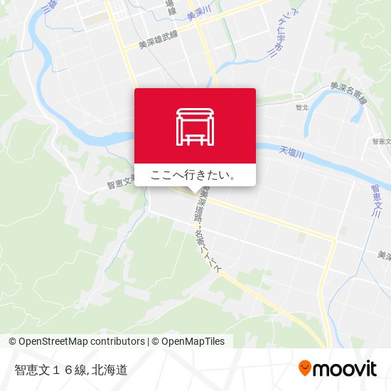 智恵文１６線地図