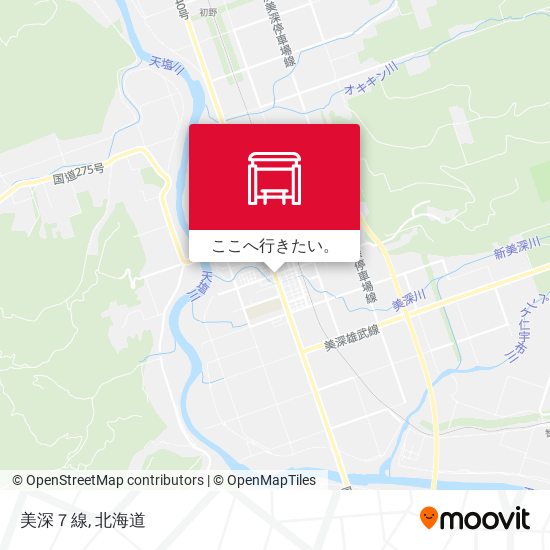美深７線地図