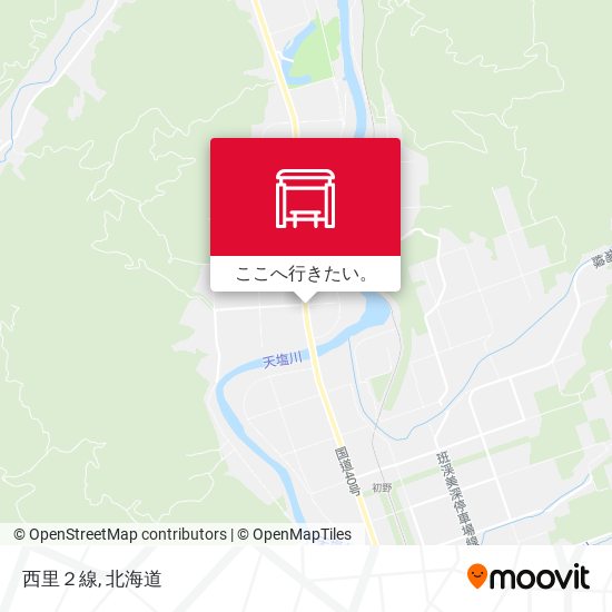 西里２線地図