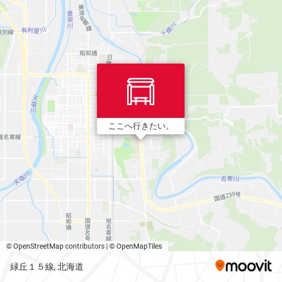 緑丘１５線地図