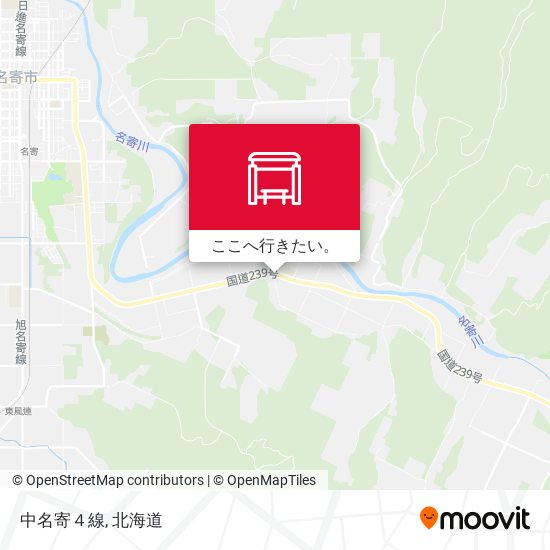中名寄４線地図