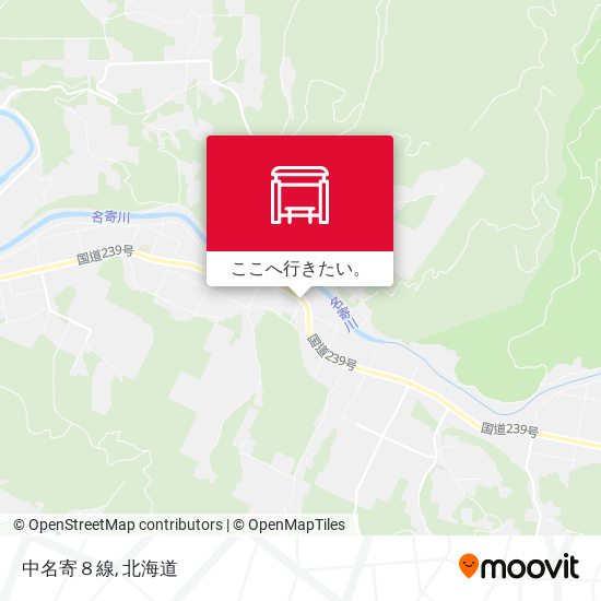 中名寄８線地図