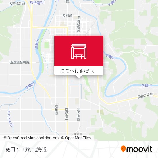 徳田１６線地図