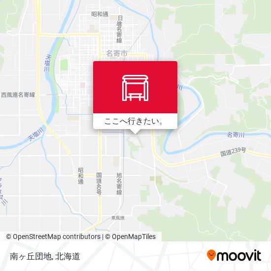 南ヶ丘団地地図