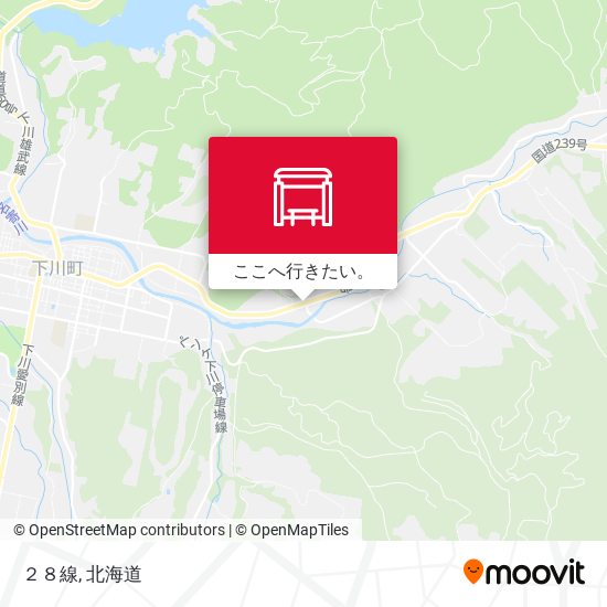 ２８線地図