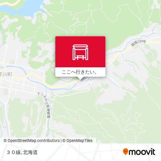 ３０線地図