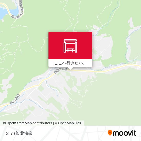 ３７線地図