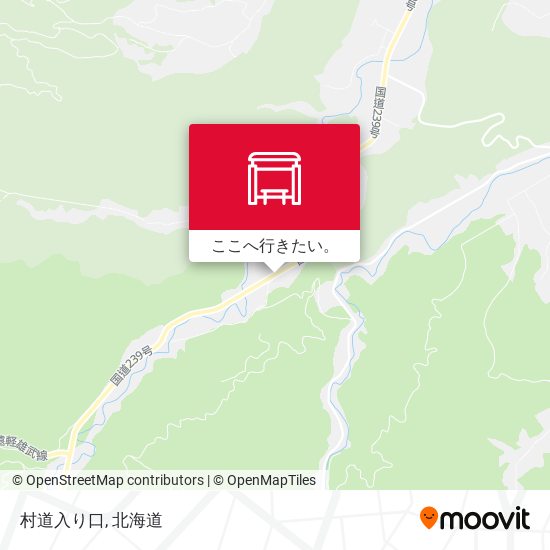 村道入り口地図