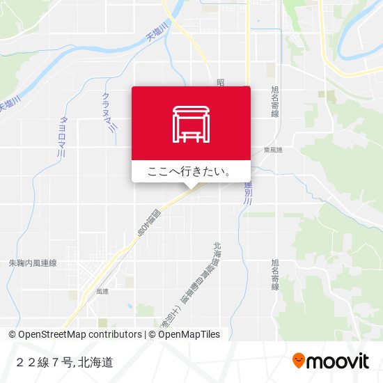 ２２線７号地図