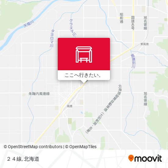 ２４線地図