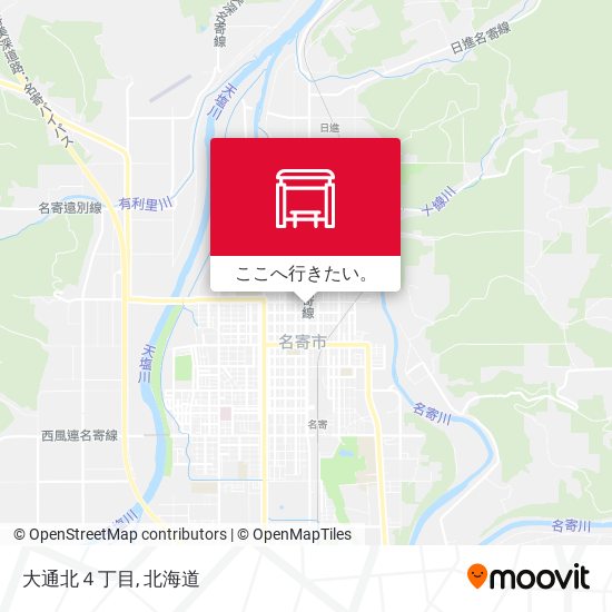 大通北４丁目地図