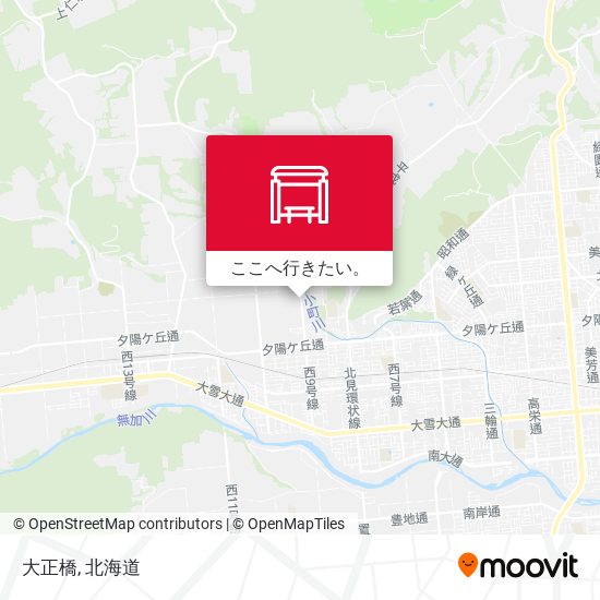 大正橋地図