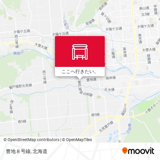 豊地８号線地図