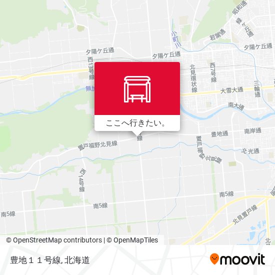 豊地１１号線地図