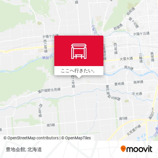 豊地会館地図