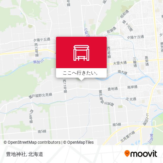 豊地神社地図