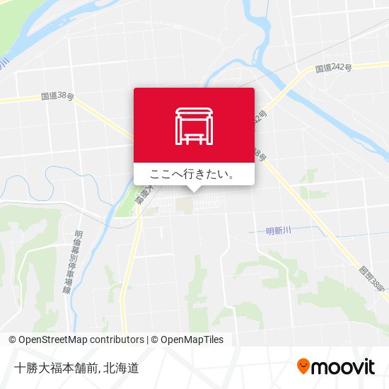 十勝大福本舗前地図