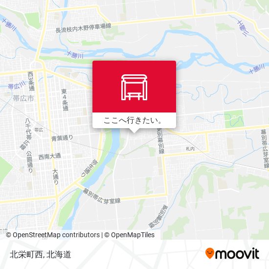 北栄町西地図