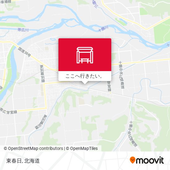 東春日地図