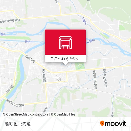 暁町北地図