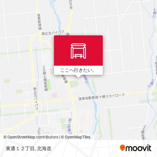 東通１２丁目地図