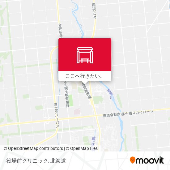 役場前クリニック地図