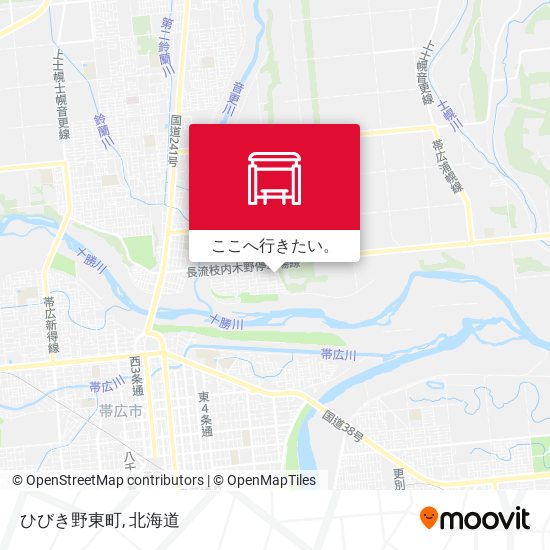 ひびき野東町地図
