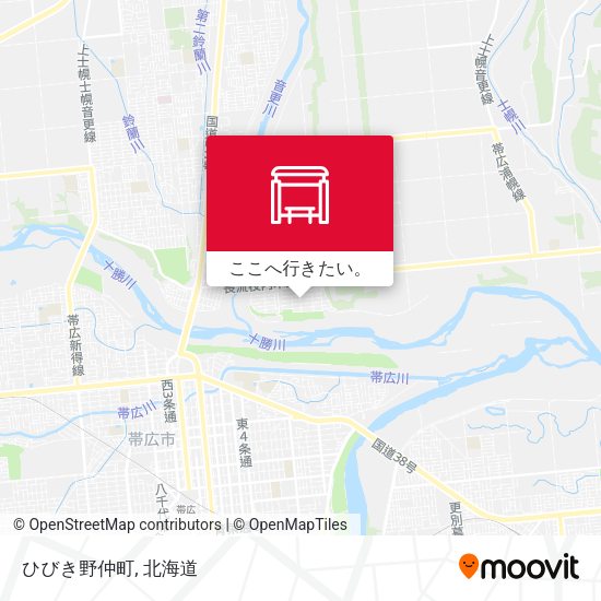 ひびき野仲町地図