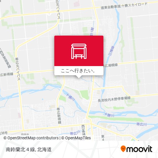 南鈴蘭北４線地図