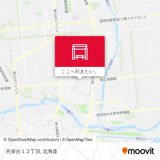 共栄台１２丁目地図