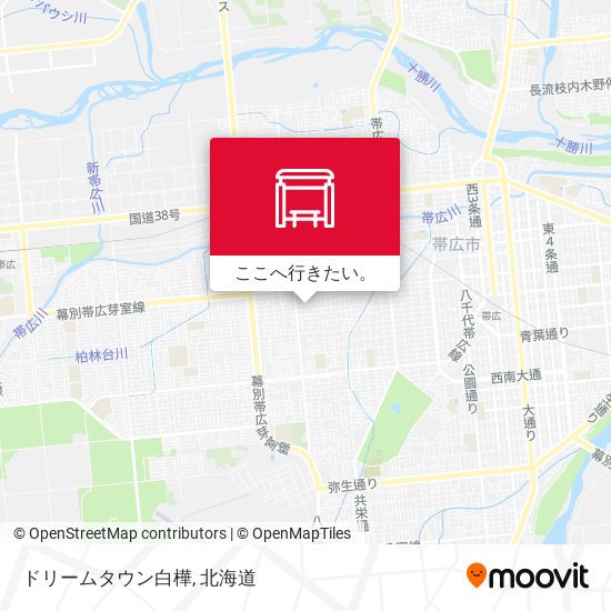 ドリームタウン白樺地図