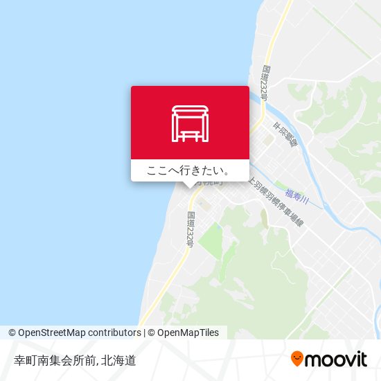幸町南集会所前地図