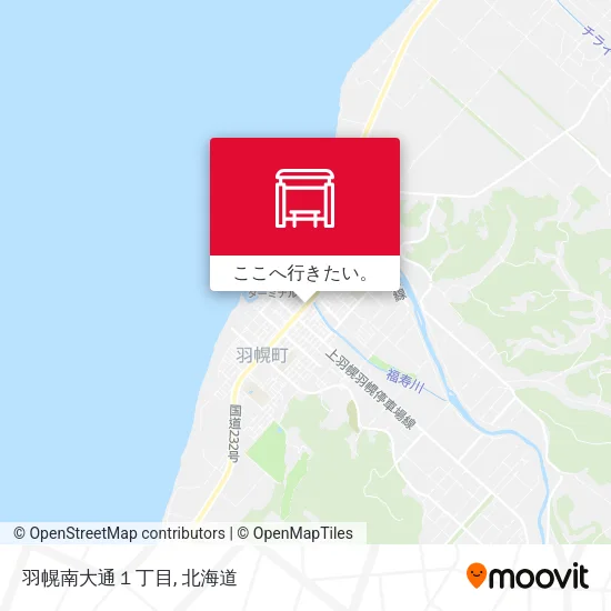 羽幌南大通１丁目地図