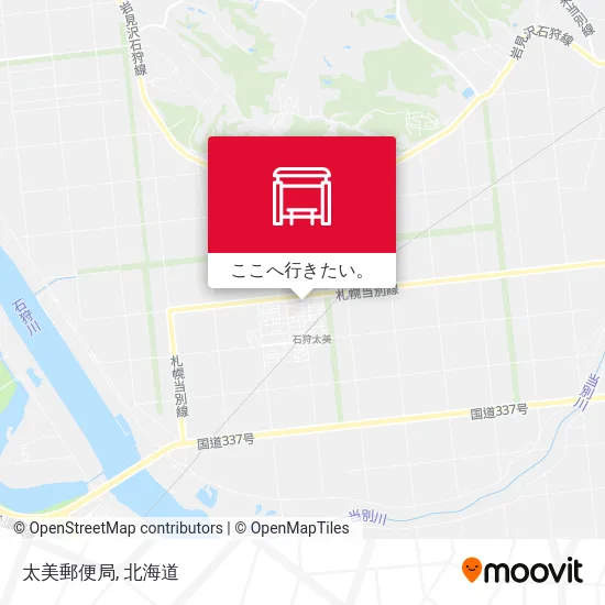 太美郵便局地図