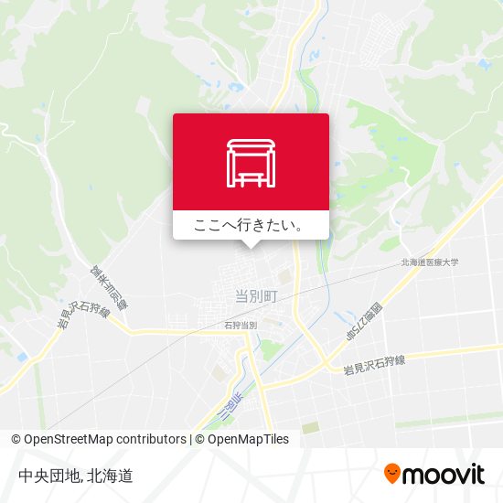 中央団地地図