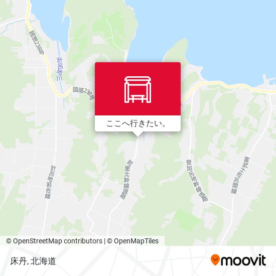 床丹地図