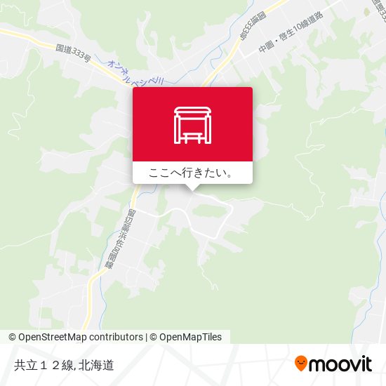 共立１２線地図