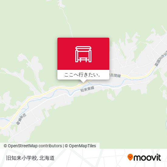旧知来小学校地図