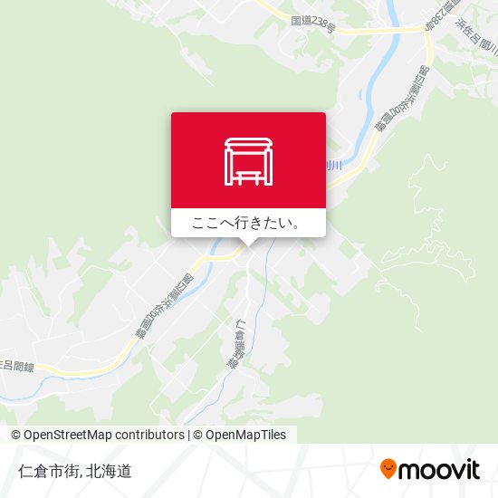 仁倉市街地図