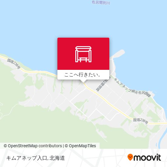 キムアネップ入口地図