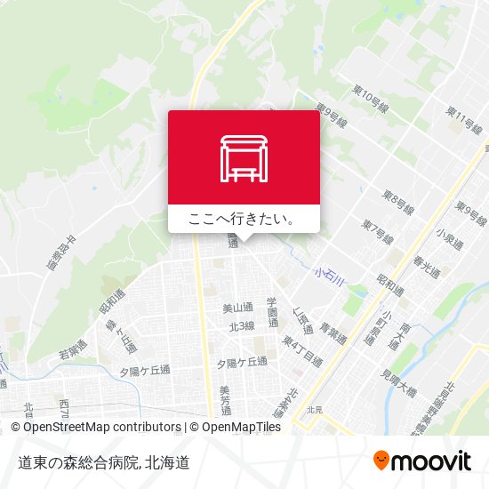 道東の森総合病院地図