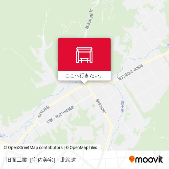 旧面工業［宇佐美宅］地図