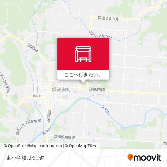 東小学校地図