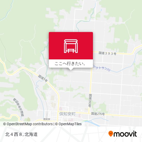 北４西８地図