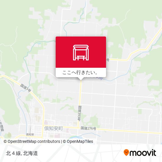 北４線地図