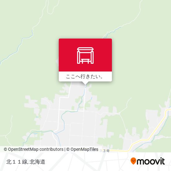 北１１線地図
