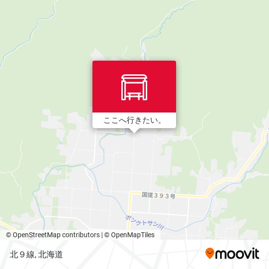 北９線地図
