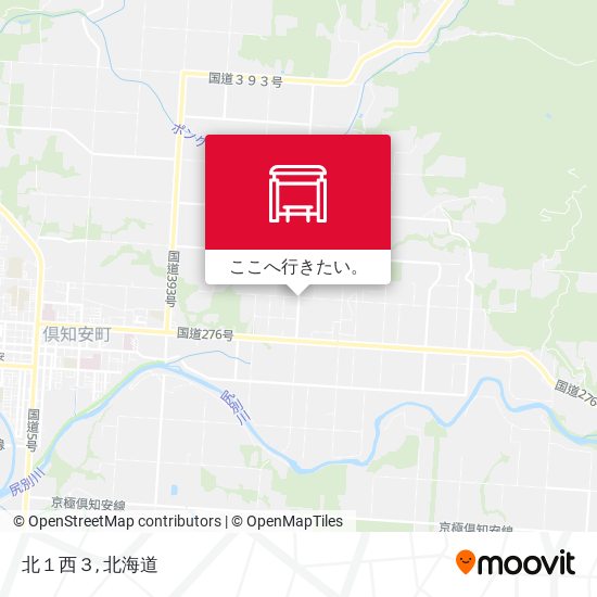 北１西３地図