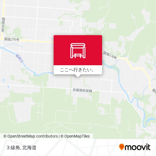 ３線角地図