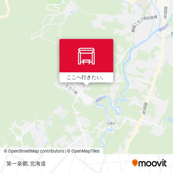 第一泉郷地図